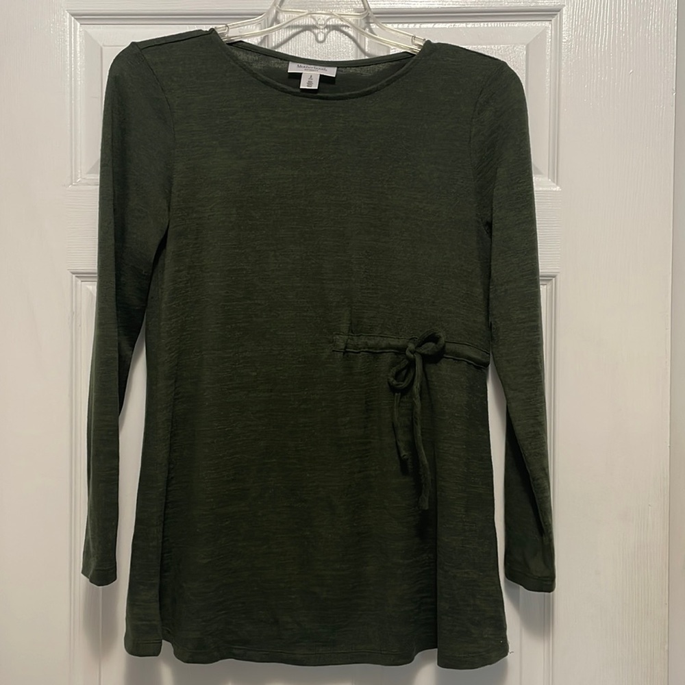 Maternity Top with Tie